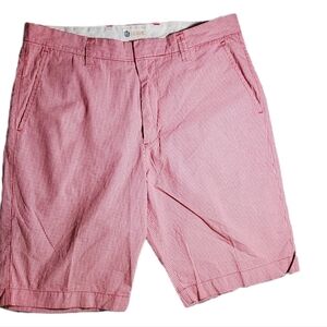 J. CREW summer red and white.checked shorts 32
